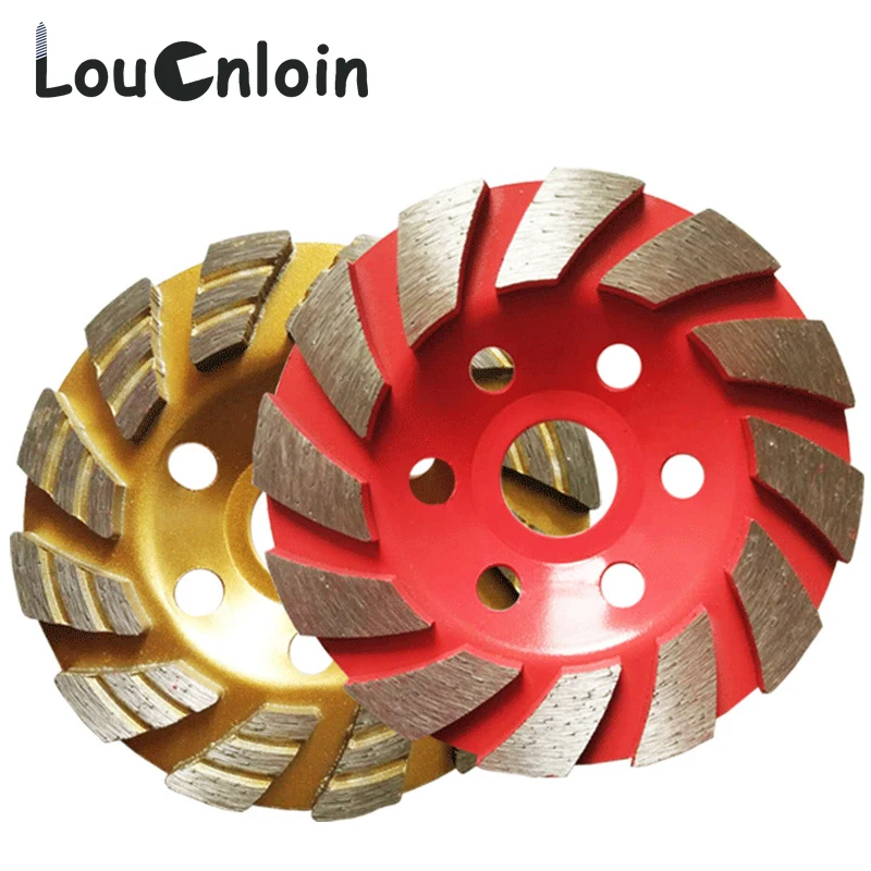 1-2pcs Angle Grinder Diamond Grinding Wood Carving Disc Wheel Disc Bowl Shape Grinding Cup Concrete Granite Stone Abrasives Tool