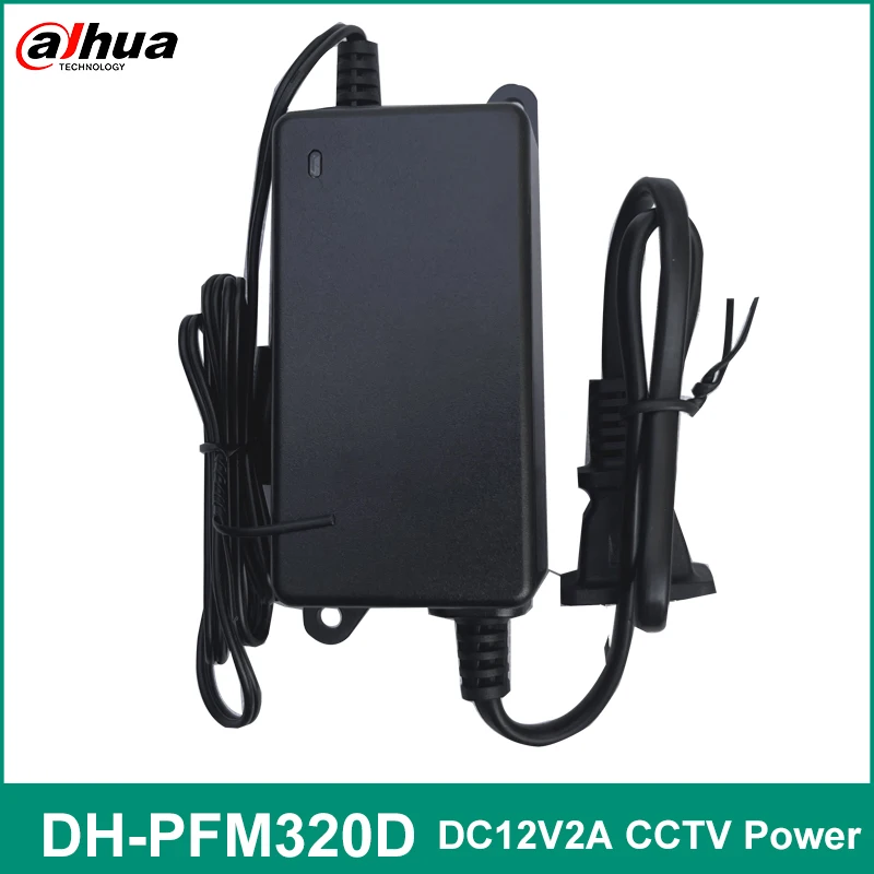 

Dahua DH-PFM320D Series 12V 2A Power Adapter PFM320D CCTV Security Camera Power Supply EU US UK Type Adapter Camera Power Supply