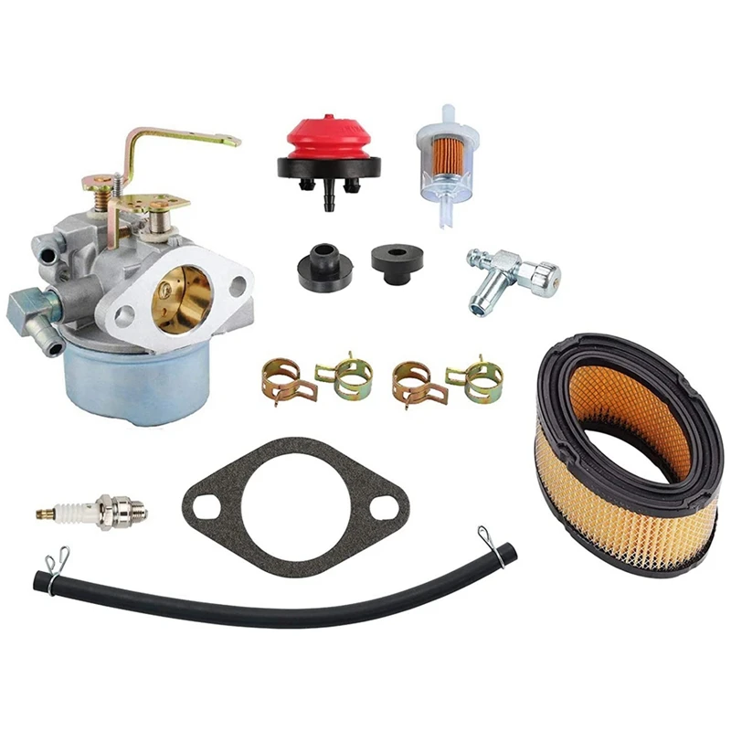 

640152 Carburetor Kit For Tecumseh 640152A 640023 640051 640140 640260B HM80 HM90 HM100 8Hp -10Hp Tecumseh Engine