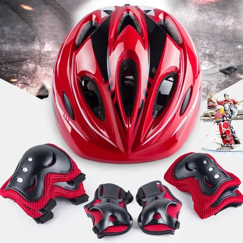 

Helmet Knee Elbow Wrist Pads Toddler Helmet with Protective Gear Set,for Kids Bike ,Bicycle Cycling Skateboard Scooter Skating