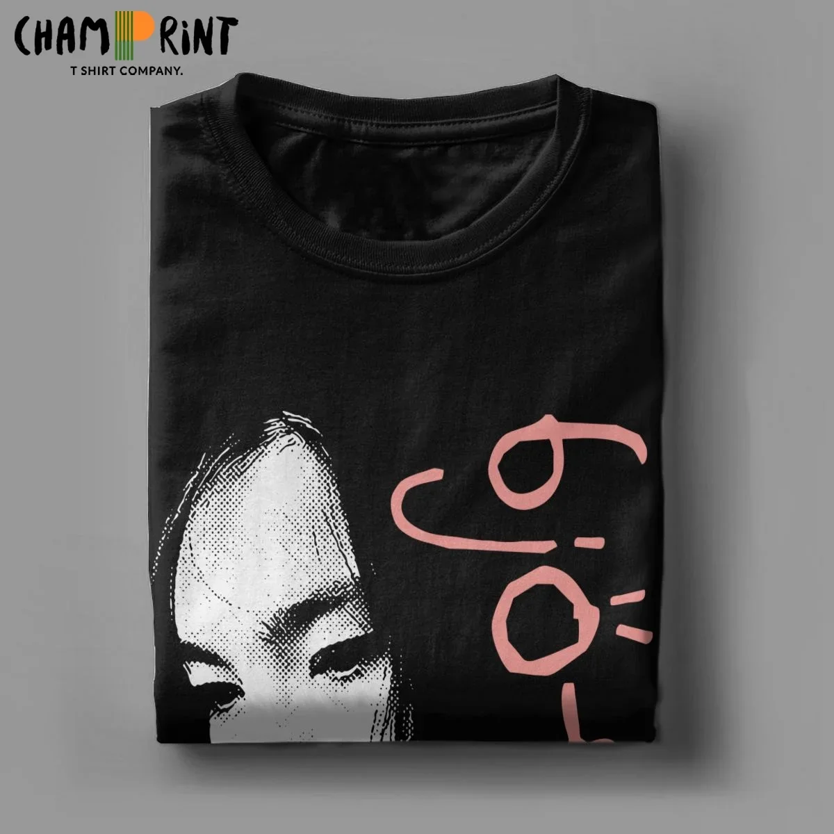 Мужская футболка с круглым вырезом в стиле ретро