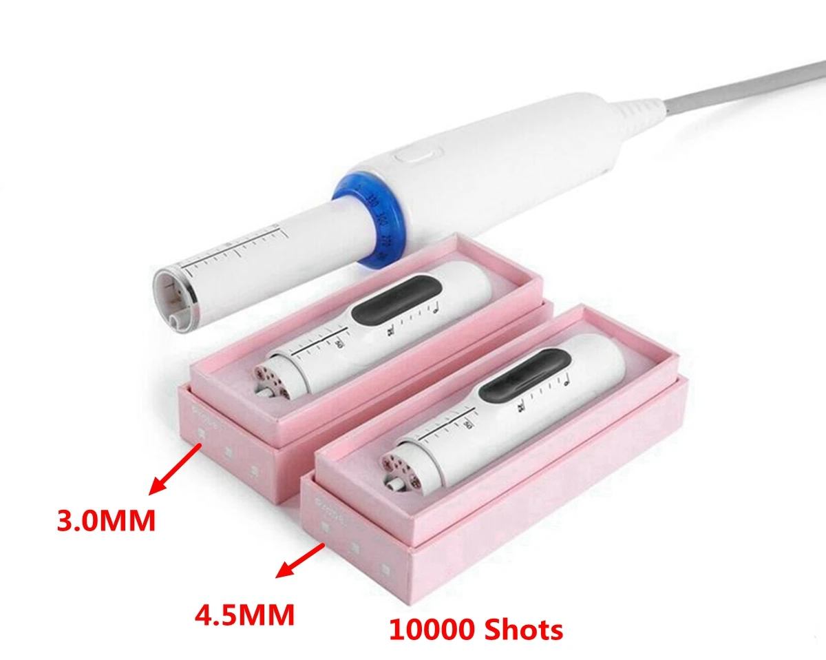 

New Version Vaginal Tightening HIFU Cartridge/HIFU Transducer/HIFU Heads 3.0mm 4.5mm Handle Accessories