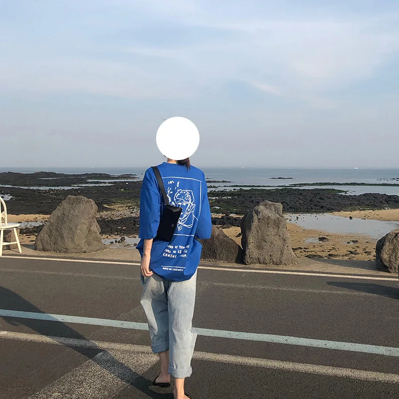 Donsignet Ripped Jeans for Women Summer Loose Korean Plus Size High Waist Bloomers Woman Jeans New Ankle-Length Pants