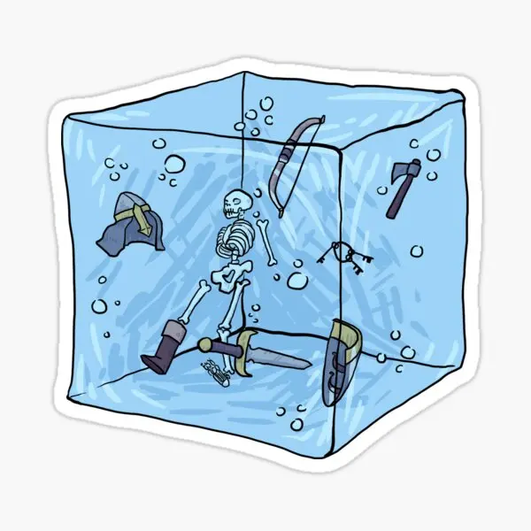 D гелеобразный Куб 5 шт. наклейки на окно искусство смешной фон для комнаты