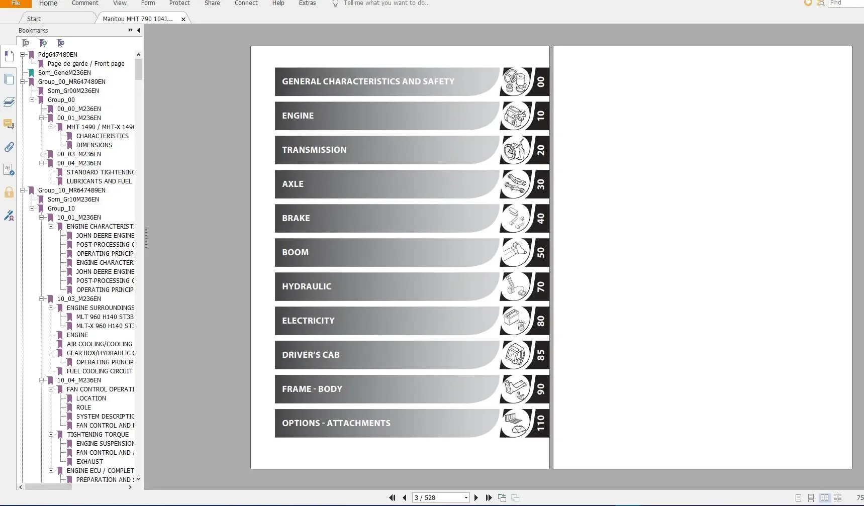 Manitou MC MHT MLT MT MT-X MXT PDF 2 14 ГБ Обновленный оператор и руководство по обслуживанию 2021.