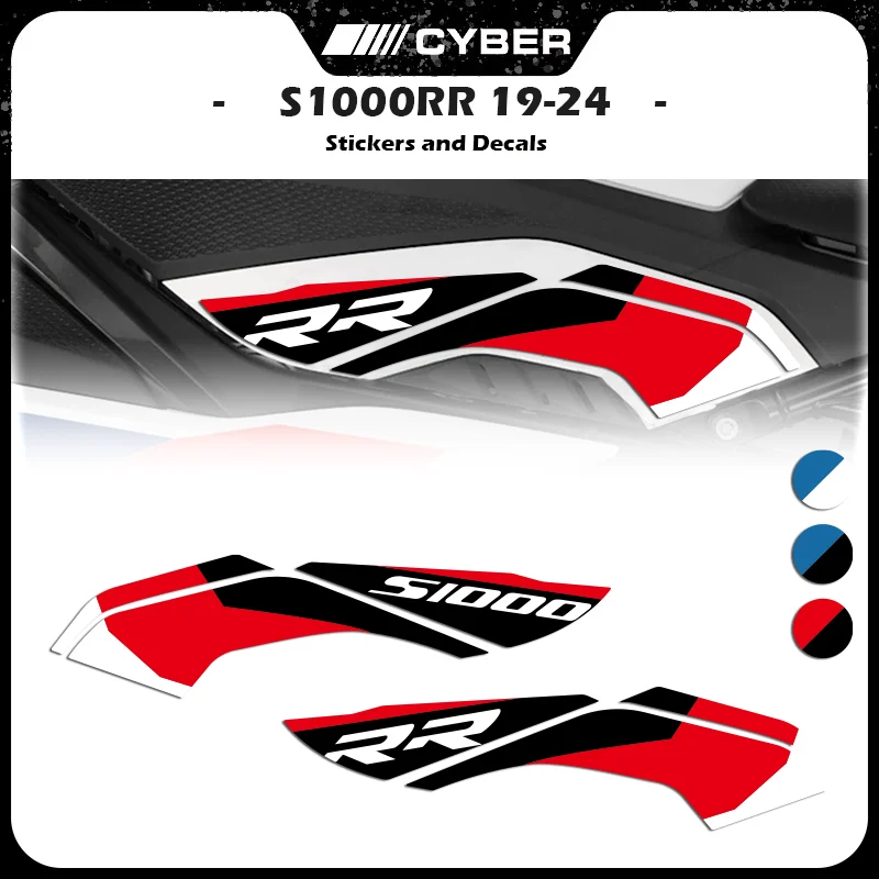

Для BMW S1000RR 2019-2024 мотоциклетные наклейки с краской для обтекателя и нижнего колена 2024