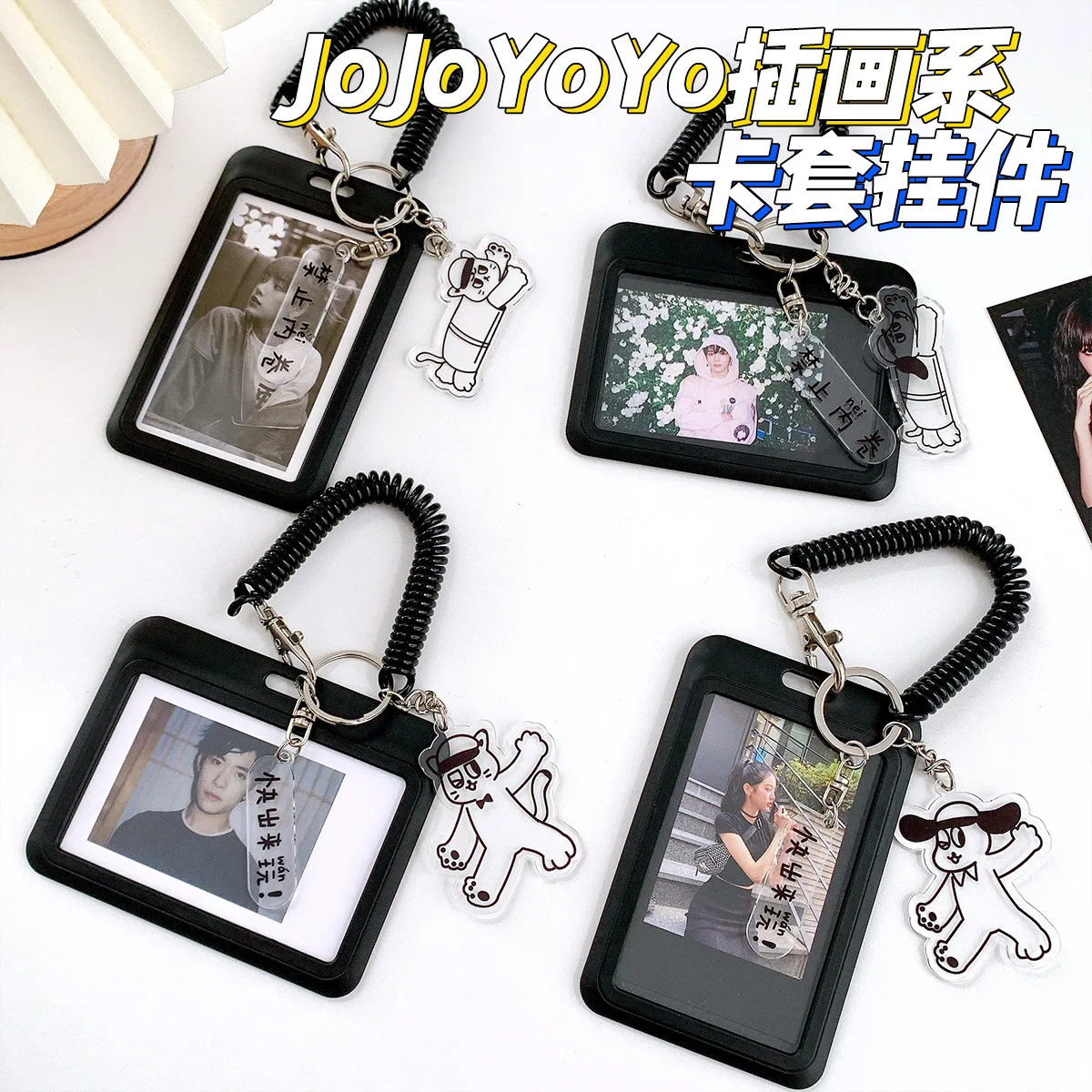 

Kawaii Acrylic 3 Inch Kpop Photocard Holder Credit ID Bank Card Photo Protective Case Idol Photo Card Holder Sleeves Stationery