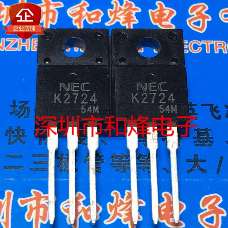 

30pcs original new K2724 2SK2724 TO-220F 60V 35A