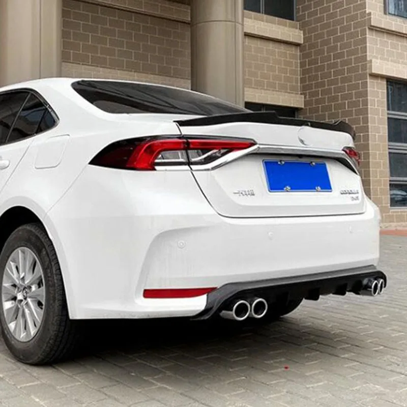 Для нового автомобильного спойлера Toyota Corolla аксессуары 2019 2020 АБС-материал
