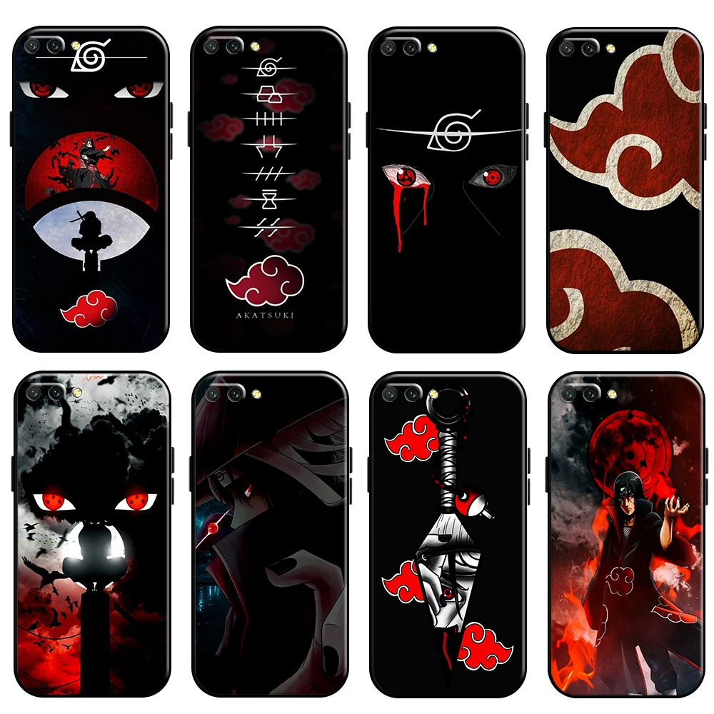 

Akatsuki Uchiha Itachi For Huawei Honor 10 10i 9 9A Honor 10X 9X Lite Pro Phone Case Black Back Carcasa Liquid Silicon Funda