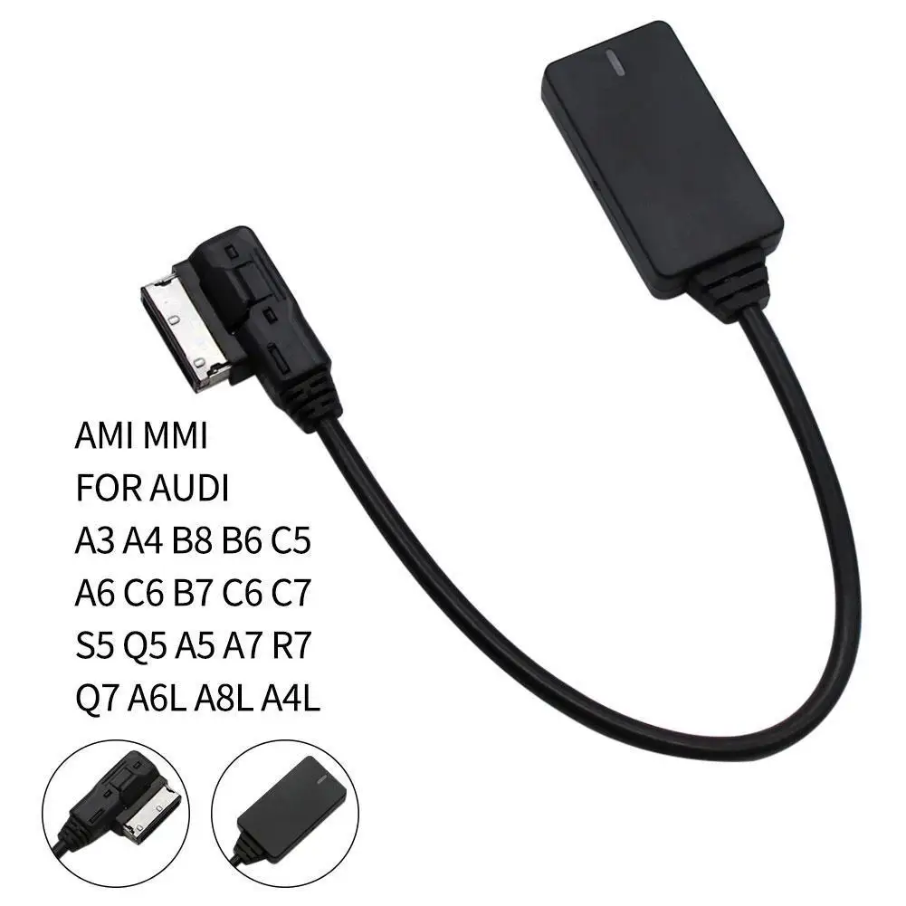 

AMI MMI MDI беспроводной Aux Bluetooth 5,0 адаптер кабель аудио музыкальный плеер для A3 A4 B8 B6 A6 C6 B7 C6 C5 C7 Q5 A5 A7 R7 S5 Q7 A6L