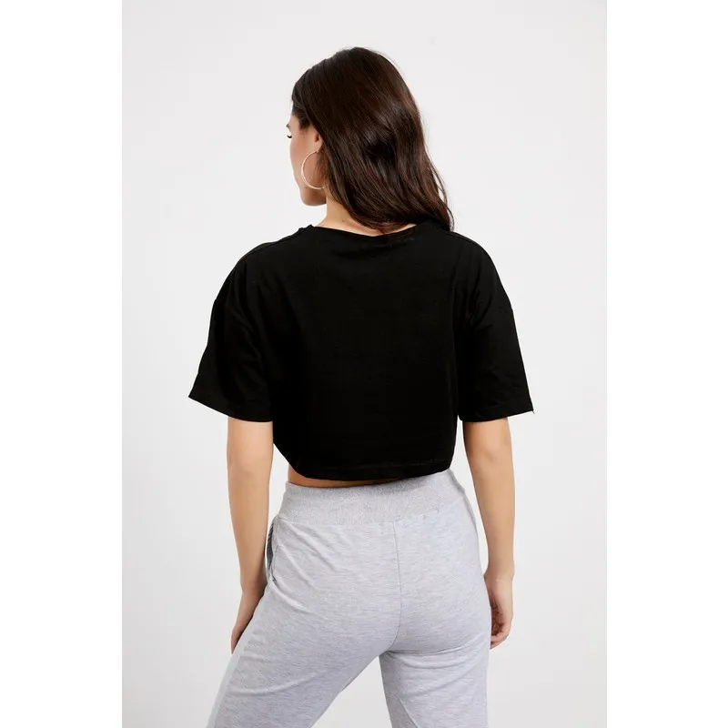 

Bike Collar Low Sleeve Crop T-Shirt T Shirt Y2K Top Nostalgic Summer Women T-Shirt Anime Bluz