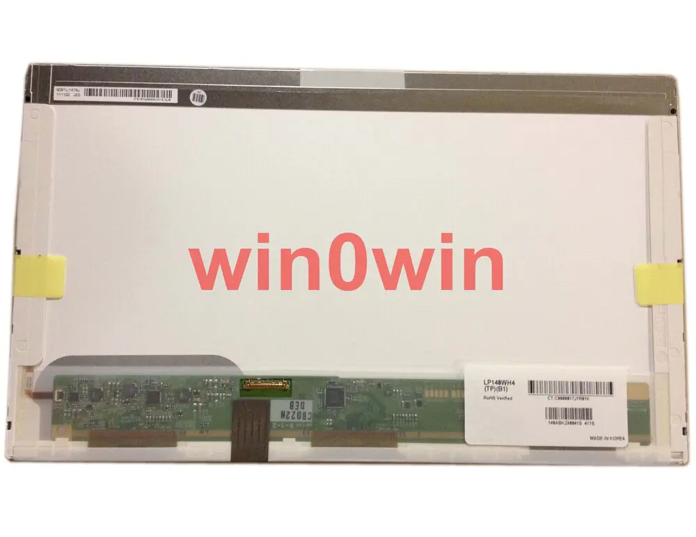 

For LP140WH4 TPB1 fit LP140WH4 TPA1 B140XTN01.0 B140XTN01.1 30 PIN LCD Screen