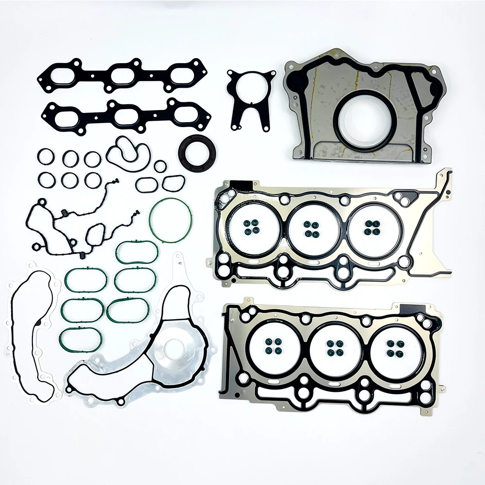 

Полный комплект прокладок для капитального ремонта двигателя 3,0 т для Maserati Quattroporte Granlusso Ghibli Levante M156 M157 V6, автомобильные аксессуары M 000302852