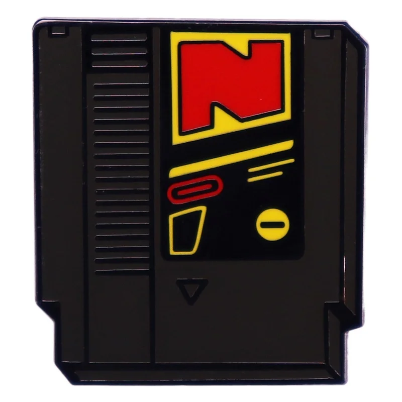 

Retro Hard Enamel Pin Game Inspired Metal Badge Brooch for Jewelry Accessory