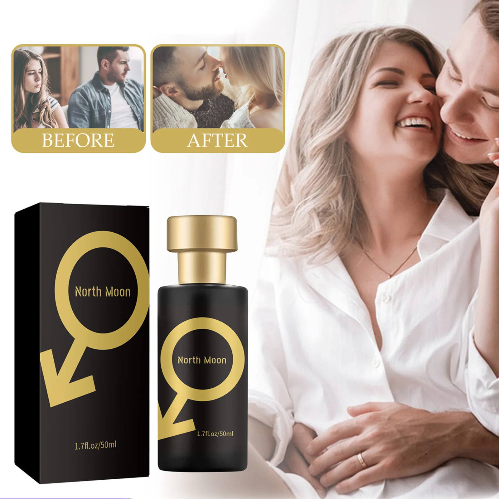 50ml Attractive Feminino Perfume for Men Women Fresh Lasting Perfumes Masculinos Originais Importados Lovers Product 성인용퓸 3pcs