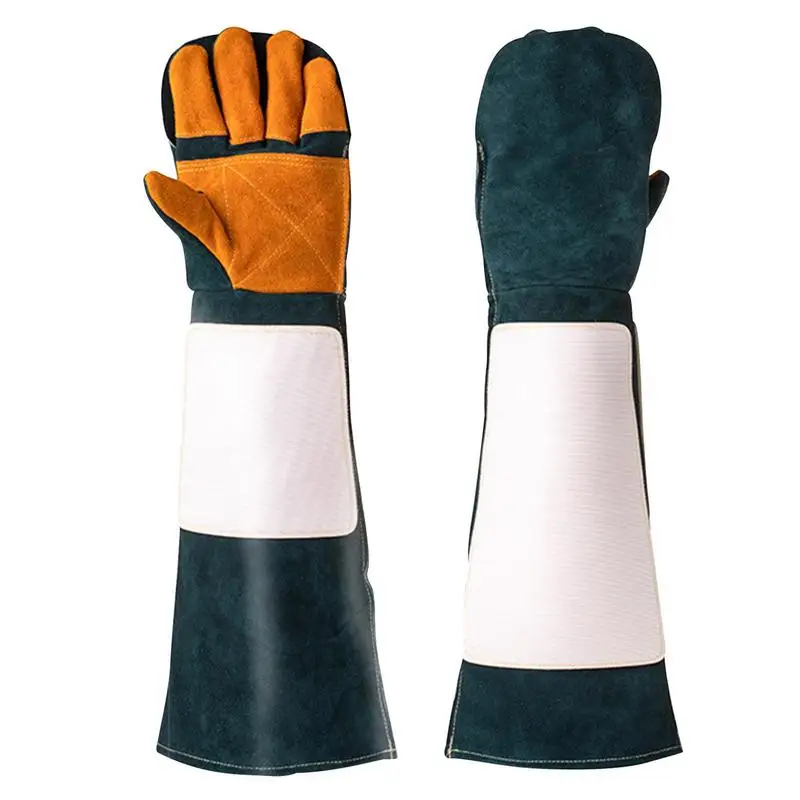 

Animal Handling Gloves Multipurpose Pet Glove For Grooming Biteproof Animal Handling Gloves Pet Care Supplies For Dogs And Cats