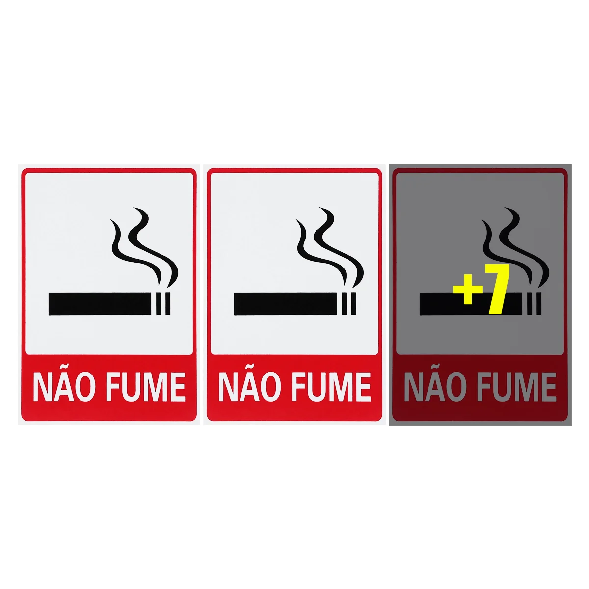 

Combo 10 Signs No Smoking 15x20 Access-P-28 F9e