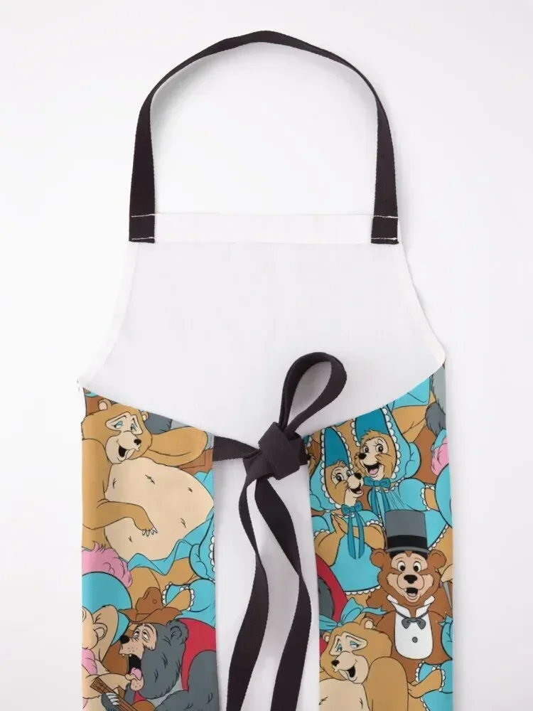 Фартук с узором Country Bear Jamboree вещи для дома халат парикмахерского искусства фартук
