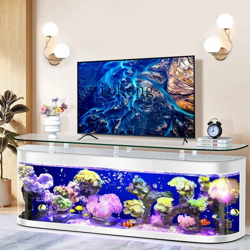 XL ТВ-шкаф для аквариума встроенный журнальный столик гостиной большой бытовой