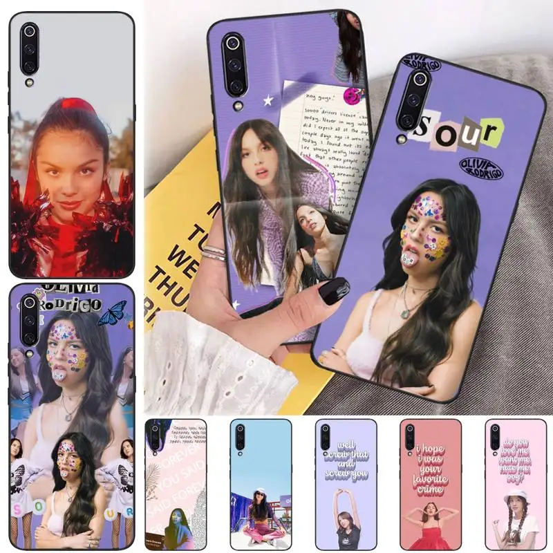 

Olivia Rodrigo Phone Case For Xiaomi Mi Cc Note 7 8 8t 8es 9 9se 9a 10 10t 11 F1 MAX 2 3 Pro Lite Ultra Funda