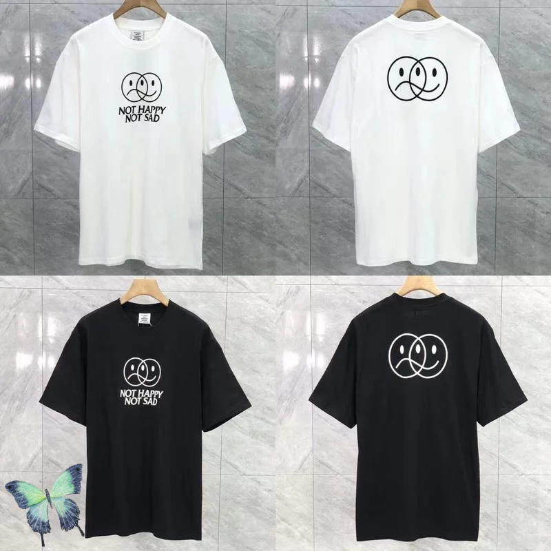

VETEMENTS Smiley Face No So Happy T-shirt