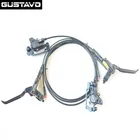 Гидравлический тормоз GUSTAVO для электрического велосипеда, 2 контакташтепсельная вилка SM, Тормоз блокировки электровелосипеда