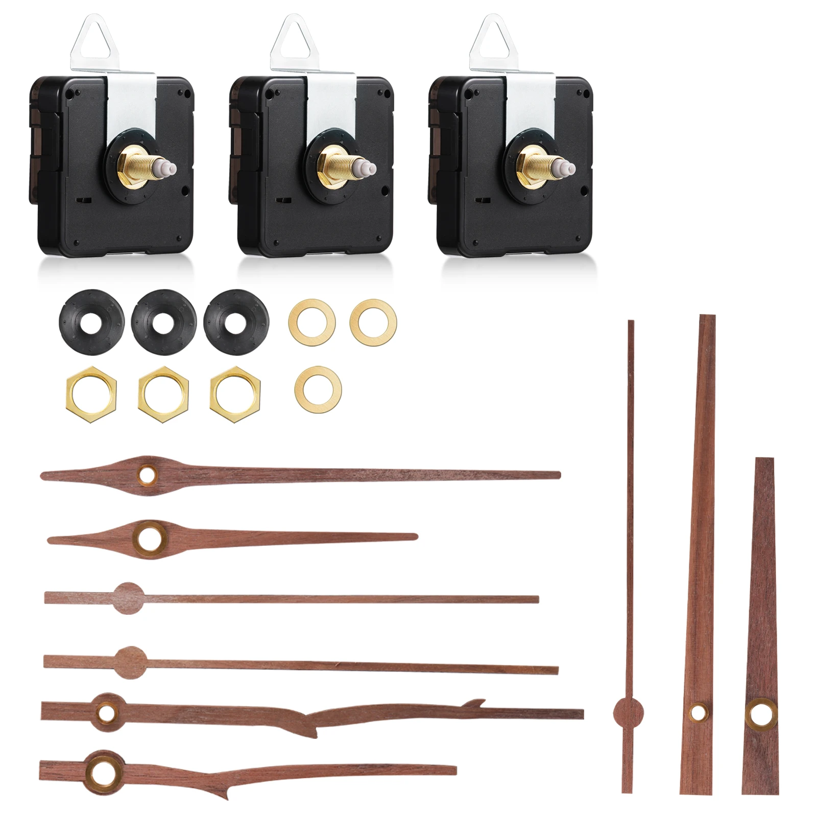 

Набор часов, кварцевые сменные часы с механизмом, с длинным и коротким стержнем, для ремонта