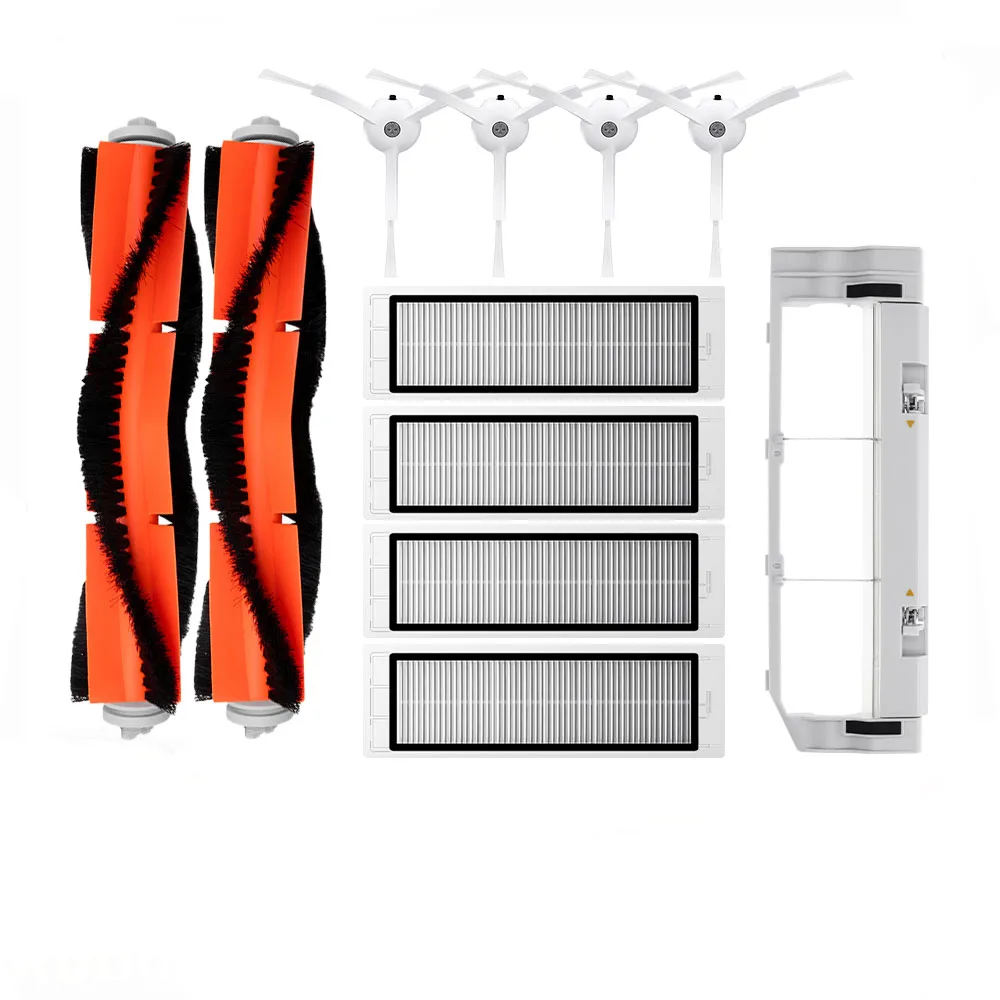 

Основная боковая щетка Hepa-фильтр, крышка щетки для Xiaomi Mijia 1S SDJQR01RR SDJQR02RR SDJQR03RR Roborock S5 Max S6 MaxV, запасные части