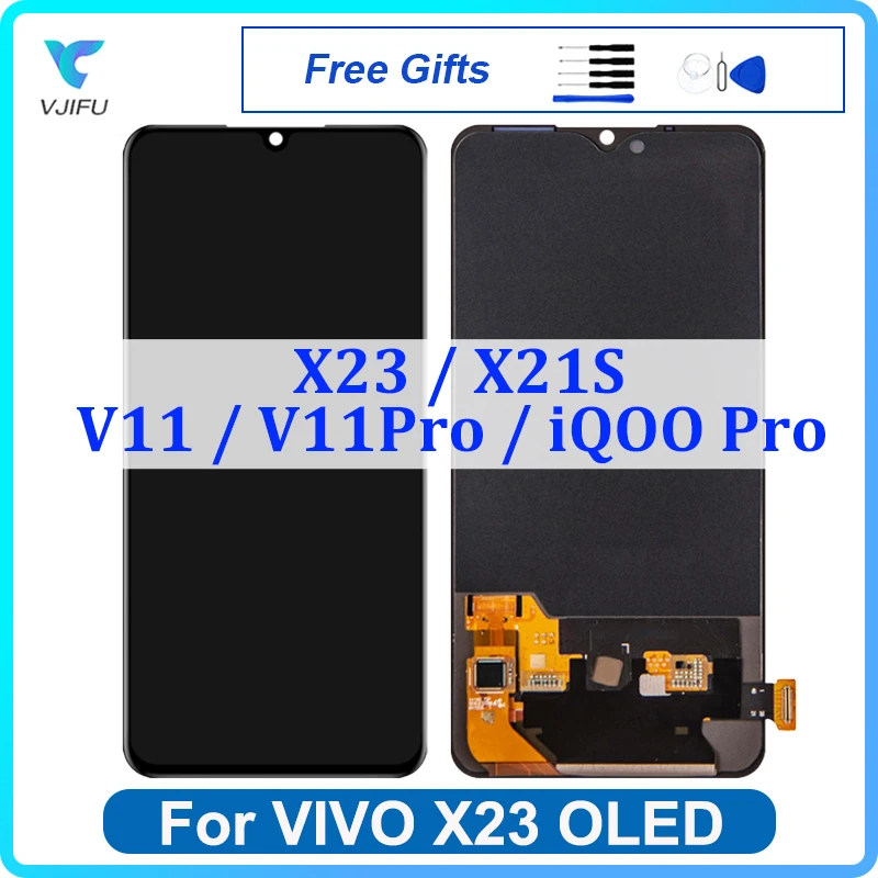 OLED ЖК-дисплей 6,41 дюйма для VIVO X23 V1809A X21S V11 Pro IQOO