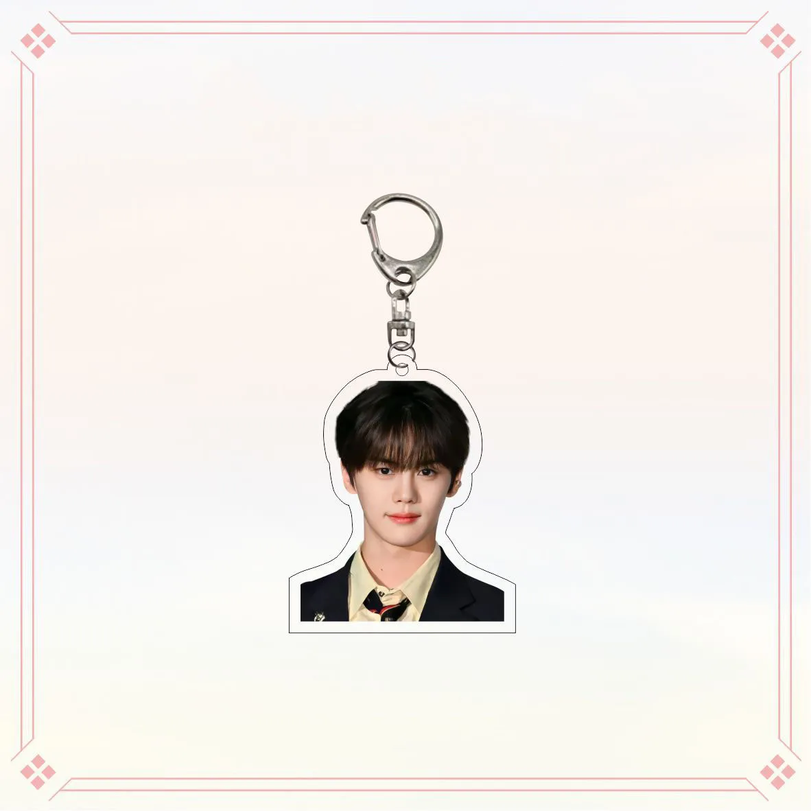 Kpop ZB1 акриловый брелок Zhanghao SungHanbin KimGyuvin аксессуары Han Yujin Kim Jiwoong подарок фанатам