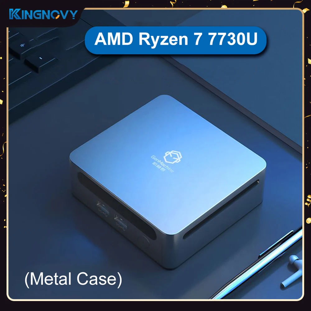 

New Mini PC Gamer i5-1235U AMD Ryzen 7 7730U R5 5600H Windows 11 2xDDR4 2xNVMe Gaming Mini Computer Barebone 8K HTPC WiFi6 BT5.2