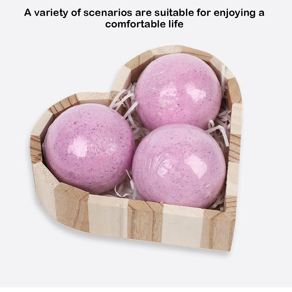 

3PCS Bath Bubble Body Shower Fizz Salt Travel Beauty Salon Skin Care