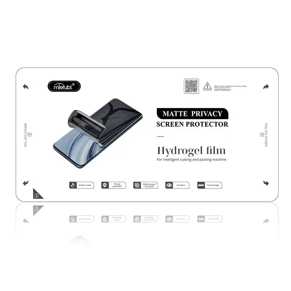 Гидрогелевая защитная пленка Mietubl для экрана мобильного телефона режущая из ТПУ