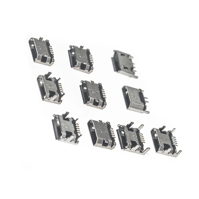 

20 style micro USB Female 5pin DIP Type B SMT mini USB Connectors Flat Port Jack Tail Sockect Plug Terminals For Huawei