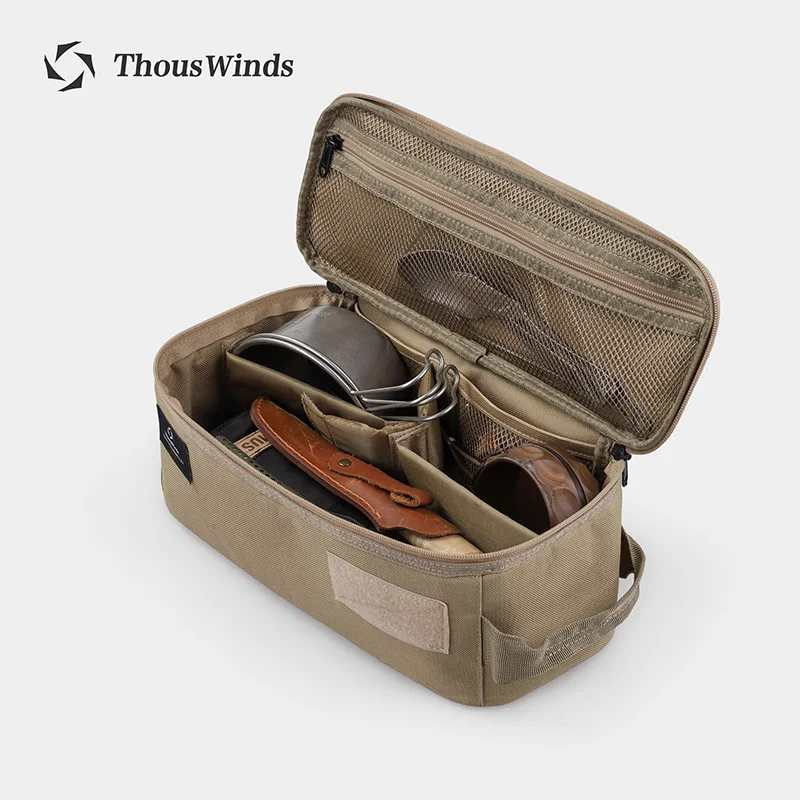 

Thous Winds Camping Polyester Storage Bag Waterproof Outdoor Tableware Stoves Lamps Organizer Camping Equipment Storage Bag