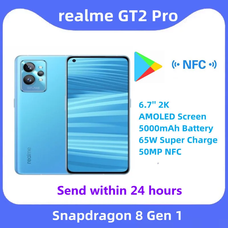 Смартфон realme GT2 Pro GT 2 Snapdragon 8 120 Гц 6 7 дюйма 5000 мА ч 65 Вт 50 МП |
