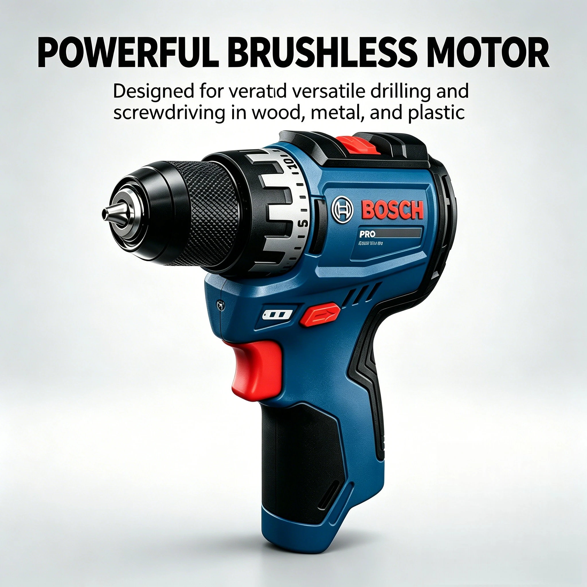 Фото Профессиональная аккумуляторная дрель Bosch GSR12v-31, 12 В, электрическая отвертка, компактный мини-электроинструмент с регулировкой крутящего момента для сверления дерева и металла №3
