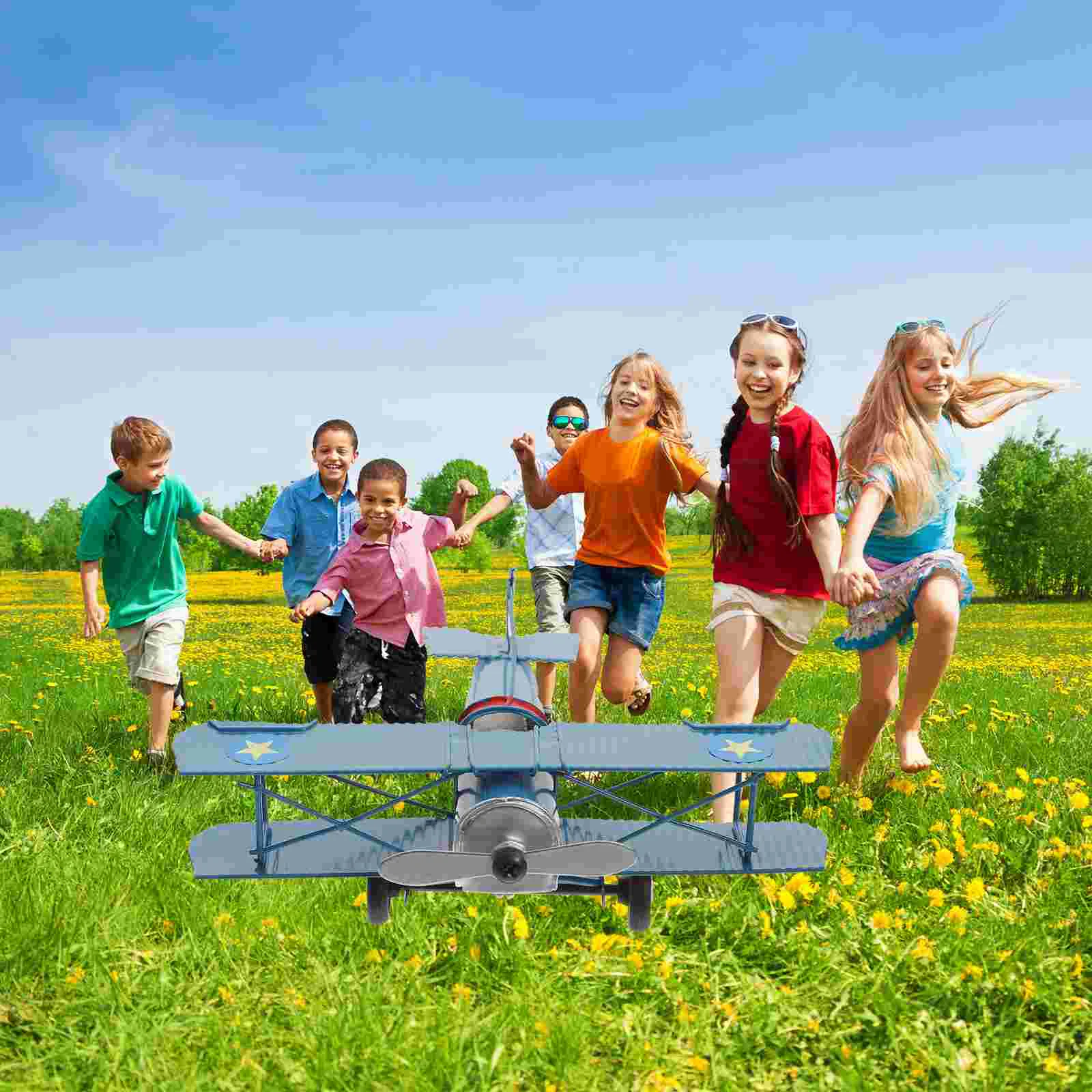 

Игрушечный металлический орнамент, модель самолета для украшения друзей