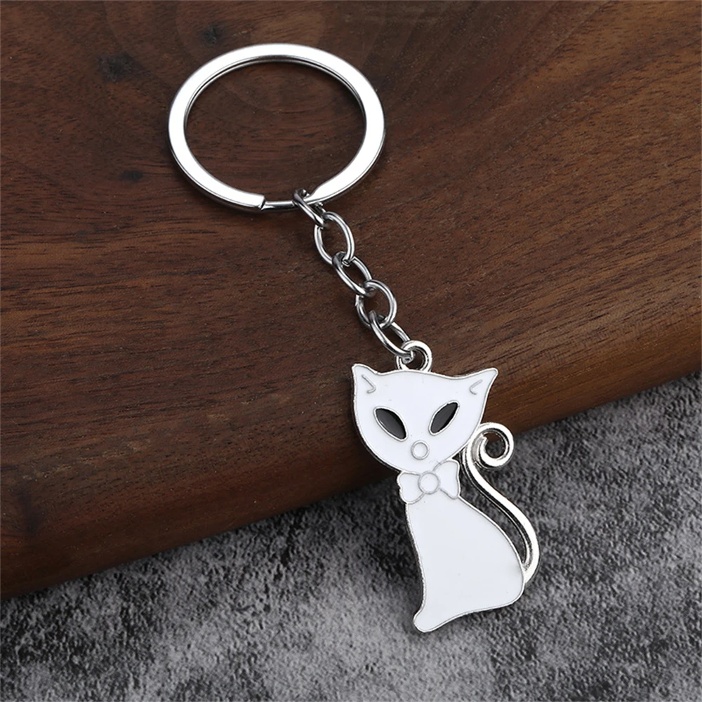 2 шт. брелки для ключей в виде кошки