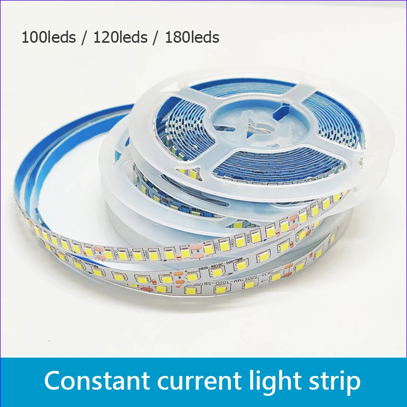 Гибкая светодиодная лента SMD2835 3 метра 7 мм 100 светодиодный s 120LED и 180 постоянный ток