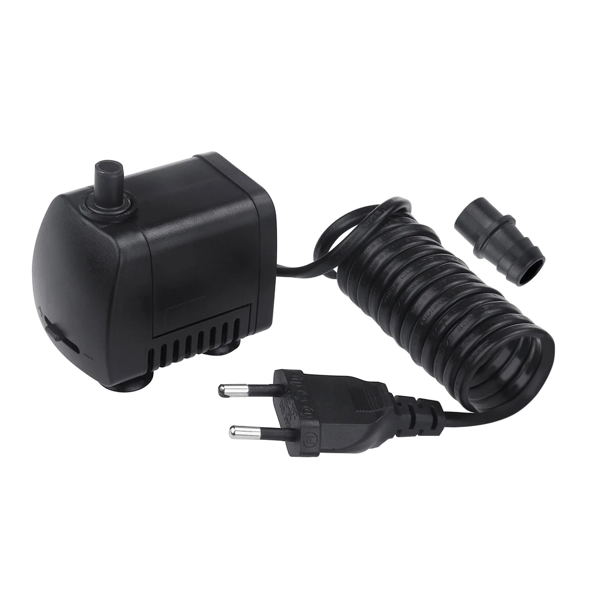 

WINOMO AC 220V-240V 400L/H 7W Aquarium Fish Tank Pond Submersible Water Pump with Plug (Black)