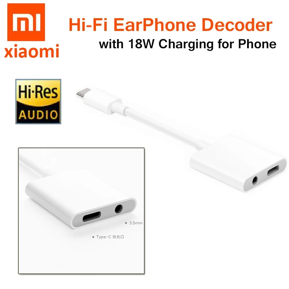 

Original Xiaomi HiFi Decode Amp Turbo QC ver 18W 600 Push 32bit/384kHz Support Wire Control Switch Song PD Charging Music Game
