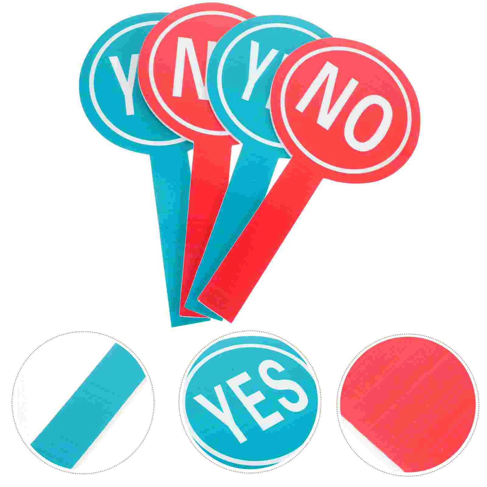 

No Paddle Portable Yes Foams Teacher Voting Board Handheld Judging Classroom Supplies