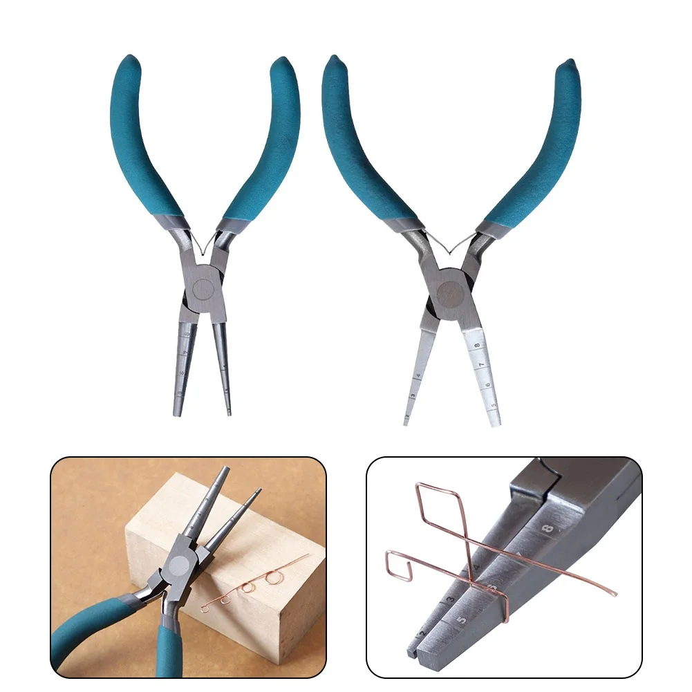 

Round Concave Pliers Wire Looping Pliers Mini Precision Pliers Wire Bending Tools For DIY Jewelry Making Hobby Wholesales