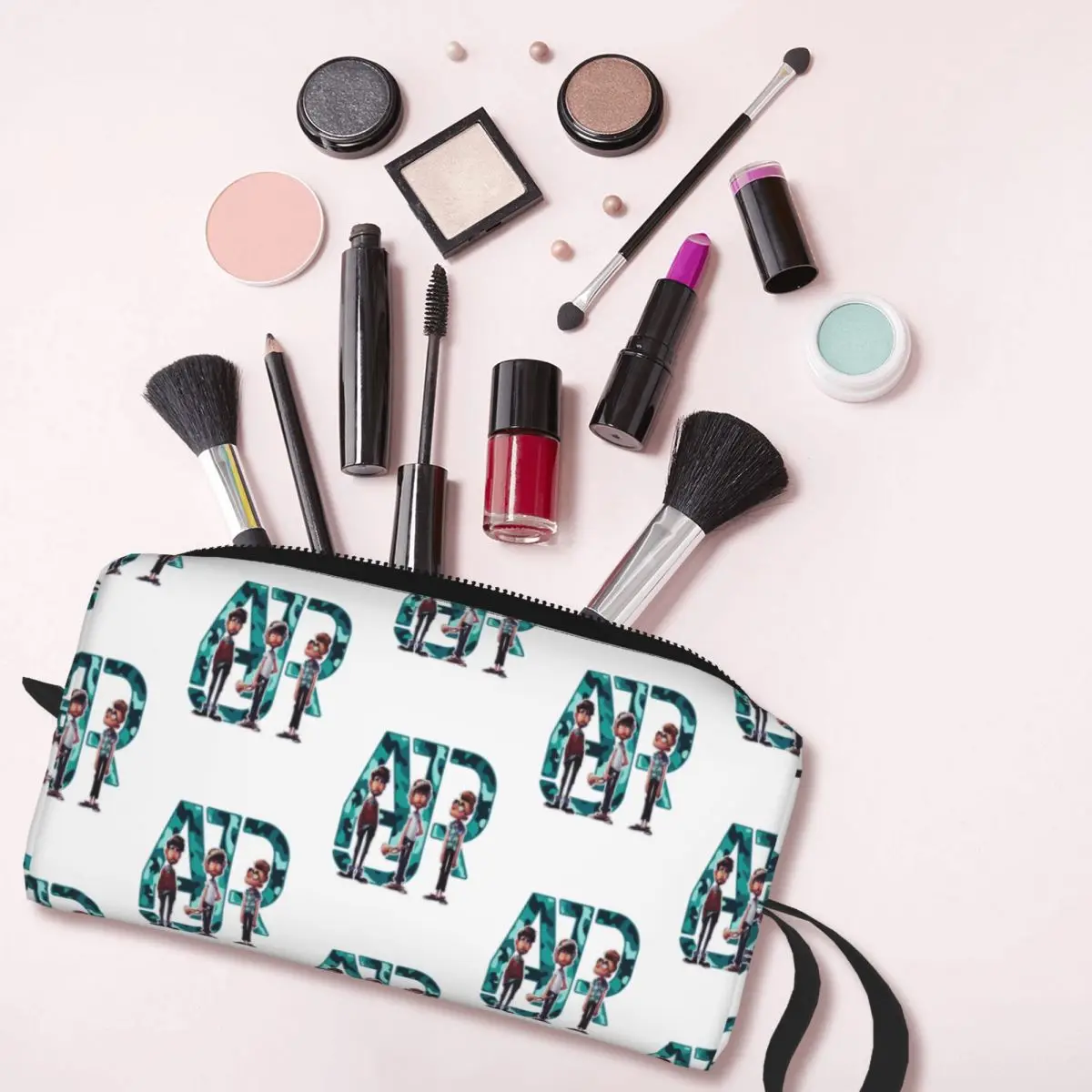 AJR Рок Музыкальная косметичка для женщин американская дорожная