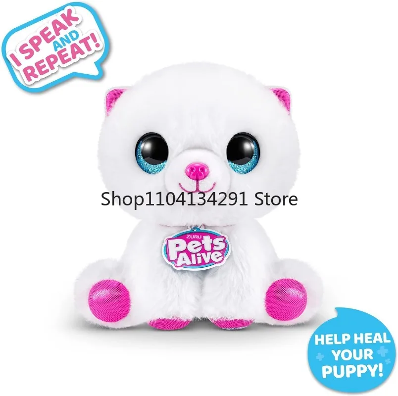 Фото Новая кукла-сюрприз Pets Alive Pet Shop Surprise S3 Puppy Rescue Pomeranian ZURU Puppy Plush Electronic Speak and Repeat №4