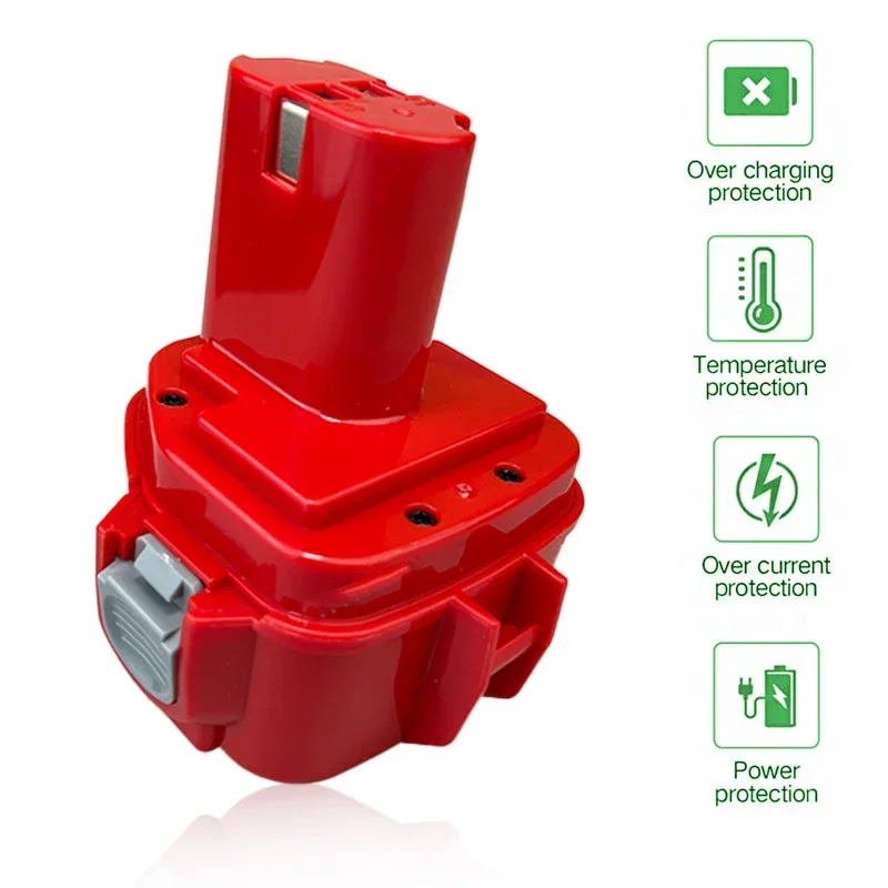 Аккумулятор Makita PA12 Ni-Mh 1200 1220 1201 1222 1233SA/B1235 192681 -5