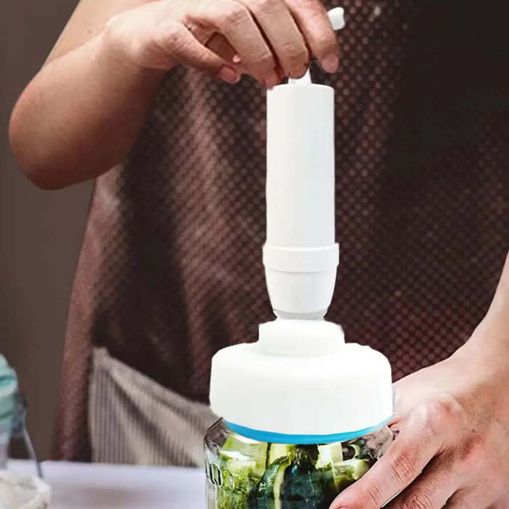 

10Pcs/Set Jar Sealer Practical Lightweight Ergonomic Accessory Hose Vacuum Sealing Kit Jar Sealant Kit Jar Vacuum Sealer