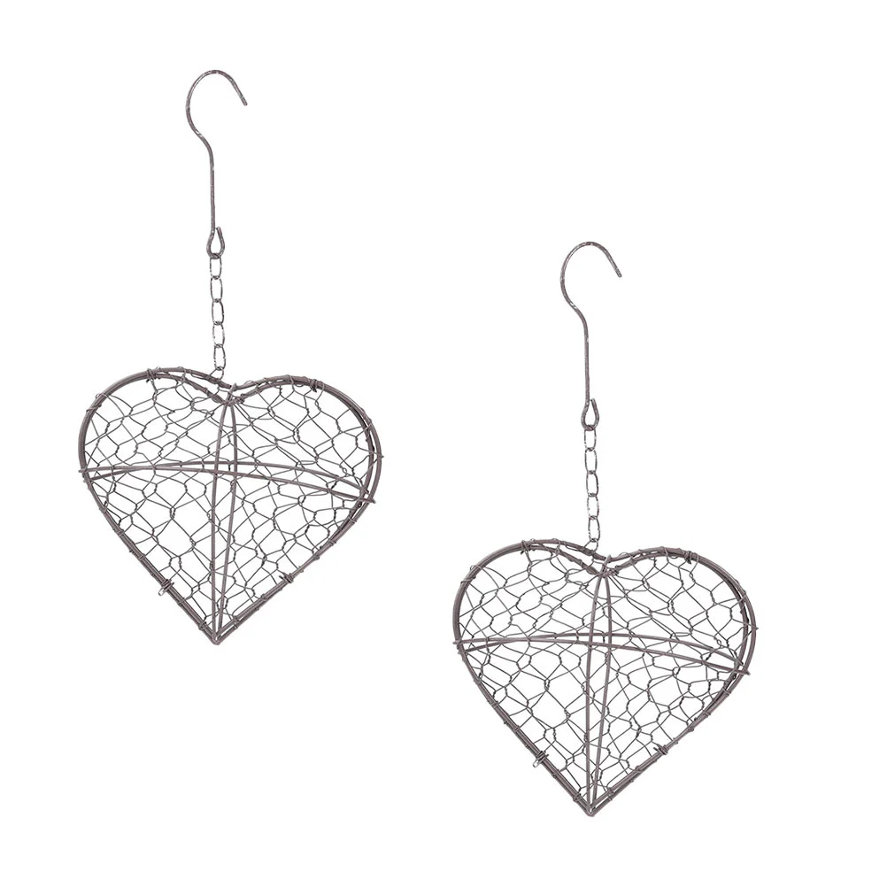 

Hanging Flower Planter Wall Pot Baskets Vase Iron Balustradepots Shelf Metal Planters Fence Holder Hangers Succulent Mount